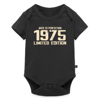 1975 Limited edition 1975 Birthday 1975 Retro - Baby Premium short-sleeve bodysuit - black - Front