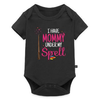 I Have Mummy Under My Spell - Halloween Spell - Baby Premium short-sleeve bodysuit - black - Front