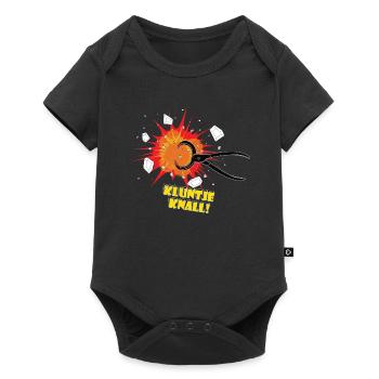 Frise orientale | Kluntjeknieper avec Kluntjeknall - Body à manches courtes Premium Bébé - noir - Devant