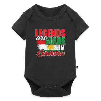 Kurdistan - Baby Premium short-sleeve bodysuit - black - Front