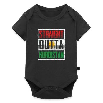 Direct from Kurdistan - Baby Premium short-sleeve bodysuit - black - Front