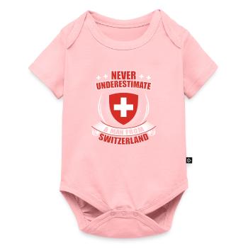 Switzerland - Baby Premium short-sleeve bodysuit - rose - Front
