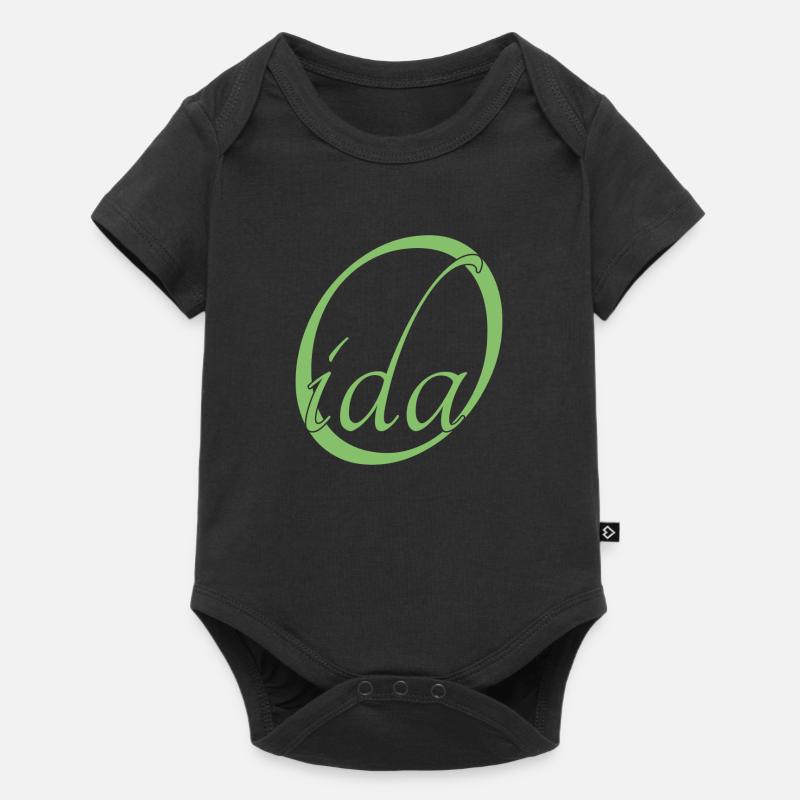 Oida - Baby Premium Kurzarmbody - Schwarz