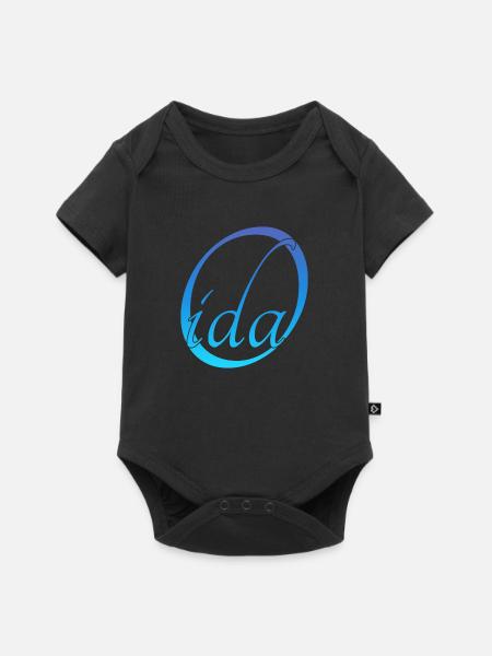 OIda - Baby Premium Kurzarmbody - Schwarz