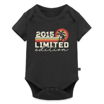 Vintage 2015 Retro 2015 Anniversary Gift - Baby Premium short-sleeve bodysuit - black - Front