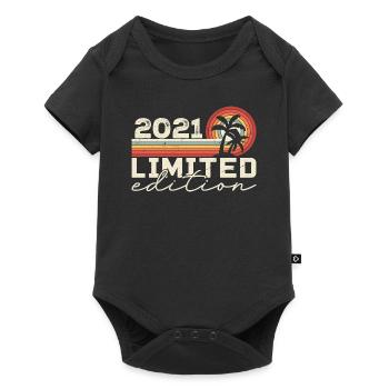 Vintage 2021 Retro 2021 Anniversary Gift - Baby Premium short-sleeve bodysuit - black - Front