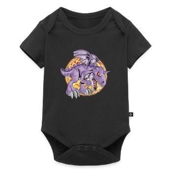 Dragon Dragon Fire Dragon Fireball Gift Idea - Baby Premium short-sleeve bodysuit - black - Front