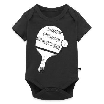 Tennis de table - Body à manches courtes Premium Bébé - noir - Devant