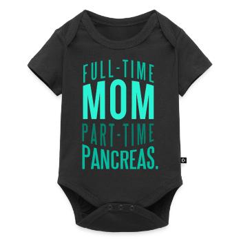 Diabetes Insulin Saying Funny Funny Gift Idea - Baby Premium short-sleeve bodysuit - black - Front