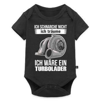 Kfz-Mechatroniker Mechaniker Tuner Auto - Baby Premium Kurzarmbody - Schwarz - Vorne