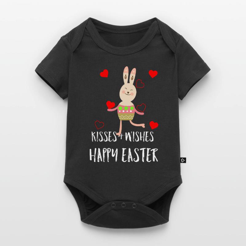 Easter Easter Easter Easter Easter Easter Happy Baby Premium short-sleeve bodysuit