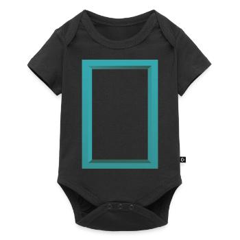 picture frame - Baby Premium short-sleeve bodysuit - black - Front