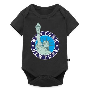 New York Statue of Liberty - Baby Premium short-sleeve bodysuit - black - Front