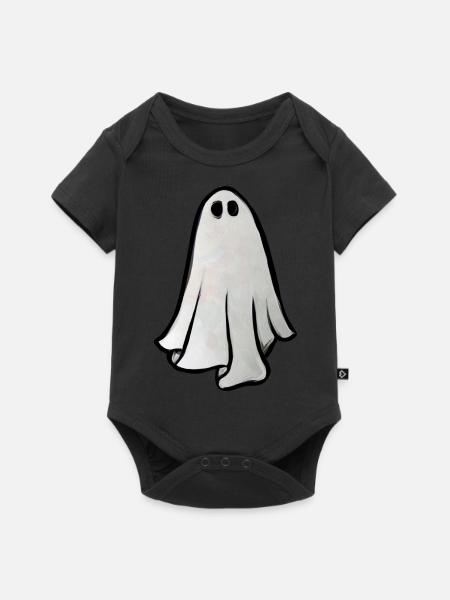 Geist - Baby Premium Kurzarmbody - Schwarz