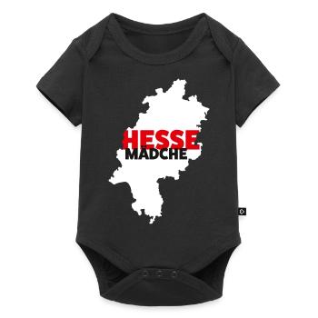 Hesse-Mädche - Baby Premium Kurzarmbody - Schwarz - Vorne