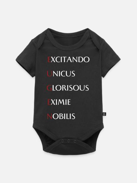 Eugen - Baby Premium Kurzarmbody - Schwarz