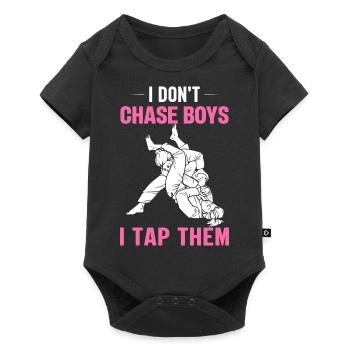 Boxing Sports Lifestyle Martial Arts Freestyle Geschen - Baby Premium short-sleeve bodysuit - black - Front