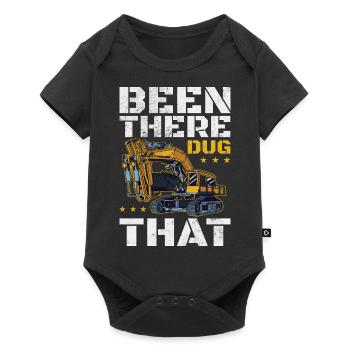 Been There Dug That | Funny Excavator Operator - Baby Premium short-sleeve bodysuit - black - Front
