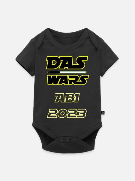 Abitur 2023 - Baby Premium Kurzarmbody - Schwarz