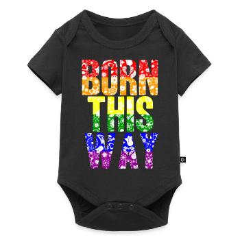 Born This Way - Baby Premium short-sleeve bodysuit - black - Front