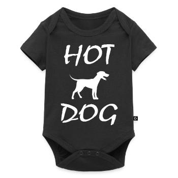 Dancing Dance Music - Baby Premium Kurzarmbody - Schwarz - Vorne