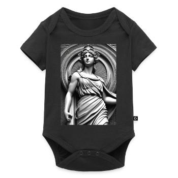 Héra - Body à manches courtes Premium Bébé - noir - Devant