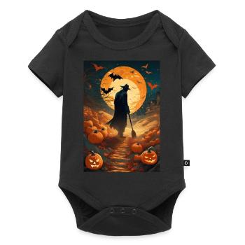 Live scarecrow - Baby Premium short-sleeve bodysuit - black - Front