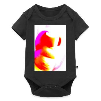 Knubbel dein Freund - Baby Premium Kurzarmbody - Schwarz - Vorne