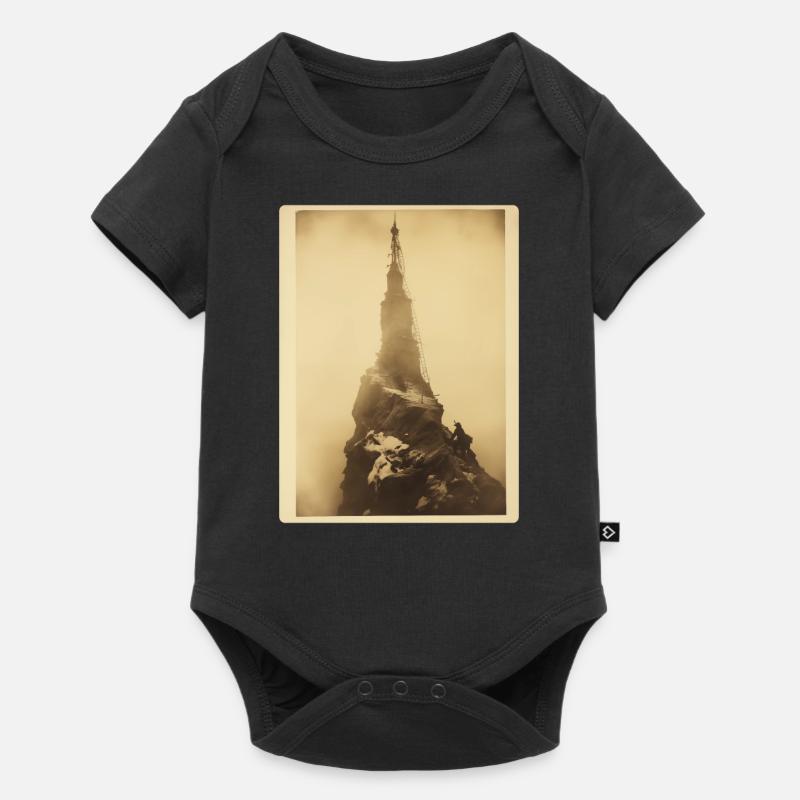 The Spire - Baby Premium short-sleeve bodysuit - black