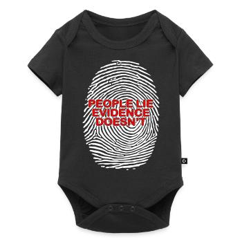 People Lie Evidence Doesnt Forensic Science - Baby Premium short-sleeve bodysuit - black - Front