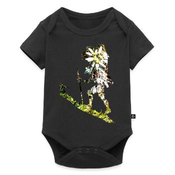 Apporte-moi un edelweiss - Body à manches courtes Premium Bébé - noir - Devant