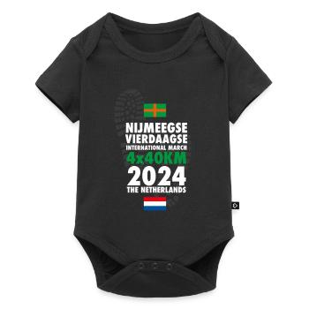 Nimègue Walking Event 2024 4 x 40 km - Body à manches courtes Premium Bébé - noir - Devant