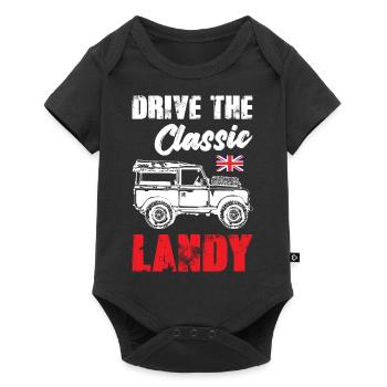 Conduisez le Landy classique - Body à manches courtes Premium Bébé - noir - Devant