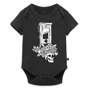 Self-Love // Illustration - Baby Premium short-sleeve bodysuit - black - Front
