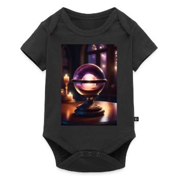 Boule de cristal magique - Body à manches courtes Premium Bébé - noir - Devant