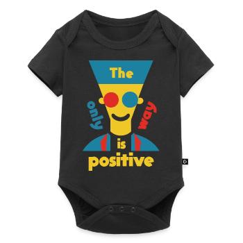 TheOnlyWayIsPositive - Prince de France - Body à manches courtes Premium Bébé - noir - Devant
