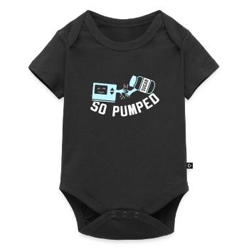 DIABÈTE: T-shirt So Pumped - Body à manches courtes Premium Bébé - noir - Devant