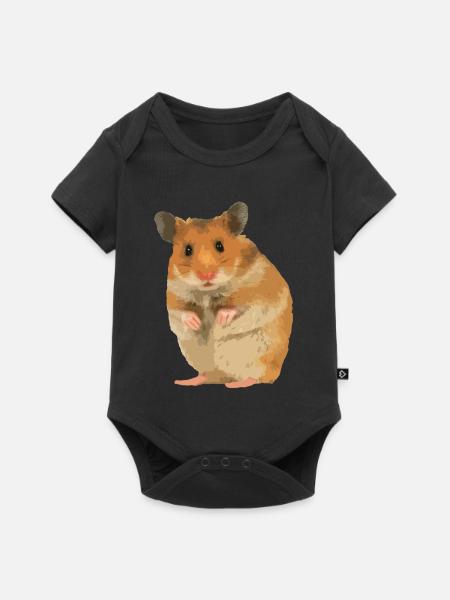 Hamster - Baby Premium short-sleeve bodysuit - black