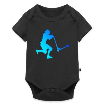 Scooter cascadeur scooter cascadeur scooter cascadeur - Body à manches courtes Premium Bébé - noir - Devant
