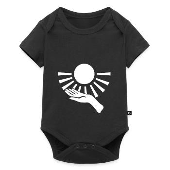 Mains Soleil - Body à manches courtes Premium Bébé - noir - Devant