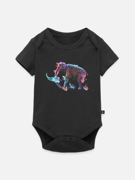 Mammut - Baby Premium Kurzarmbody - Schwarz