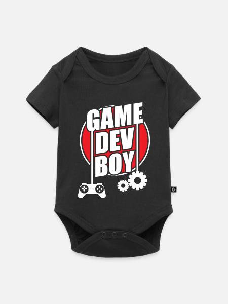 Spielentwickler - Baby Premium Kurzarmbody - Schwarz
