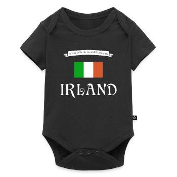 Irlande - Body à manches courtes Premium Bébé - noir - Devant
