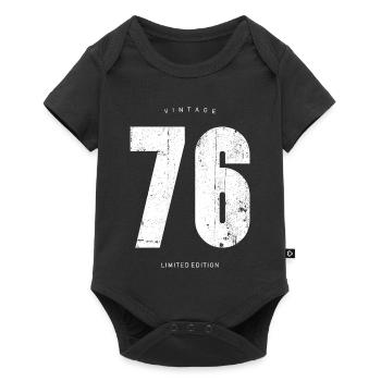 Vintage 76 Limited Edition - Baby Premium short-sleeve bodysuit - black - Front