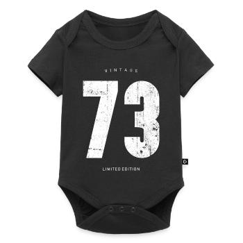 Vintage 73 Limited Edition - Baby Premium short-sleeve bodysuit - black - Front