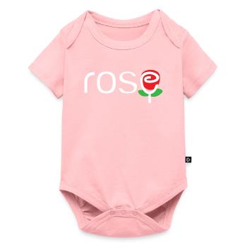 Rose - Baby Premium Kurzarmbody - Rosa - Vorne