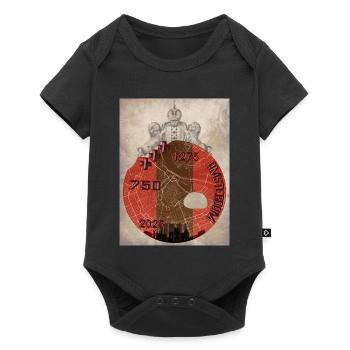 Amsterdam 750 shirt design - Baby Premium short-sleeve bodysuit - black - Front