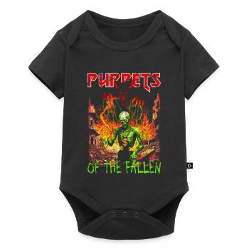 pupets_of_the_fallen - Baby Premium short-sleeve bodysuit - black - Front