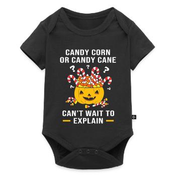 Révélation du sexe Halloween - Body à manches courtes Premium Bébé - noir - Devant