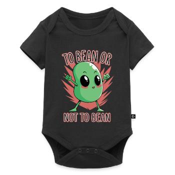 Haricot ou pas haricot - Body à manches courtes Premium Bébé - noir - Devant